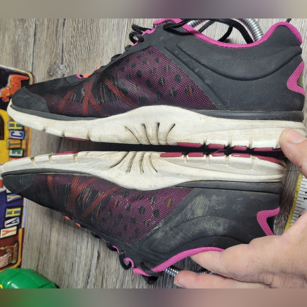 Ryka Dynamic 2.5 shoes athletic women's sz 10 black purple - Picture 6 of 11